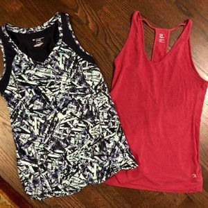 Workout tops. Good condition. Hardly worn.